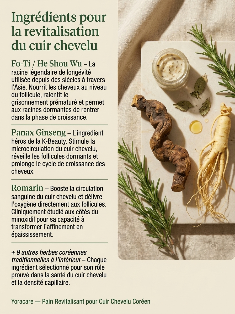 Savon coréen revitalisant